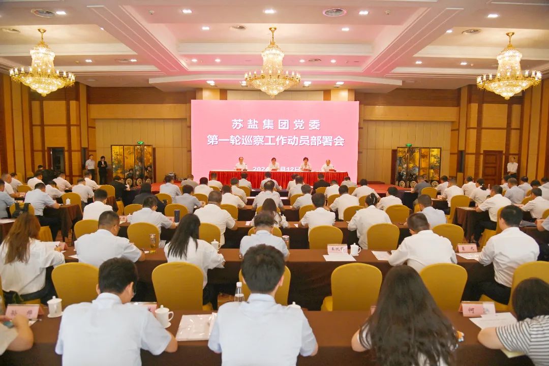 蘇鹽集團(tuán)黨委召開第一輪巡察工作動員部署會